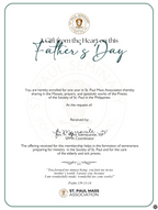SPMA3 E-Mass Card for Father's Day